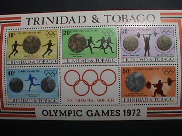 ​TRINIDAD & TOBAGO STAMP:1972 SC# 227a 20TH OLYMPIC GAMES MUNICH'72   MNH S/S