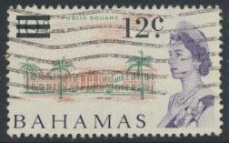 Bahamas  SG 281 SC# 238 Used  OPT Decimal Currency 1966