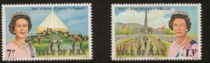 ISLE OF MAN SG156/7 1979 ROYAL VISIT MNH