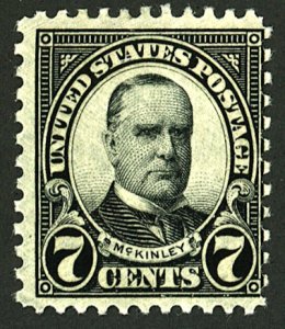 U.S. #639 MINT OG HR