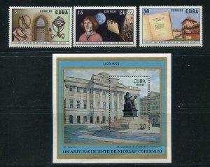 1799 - 1802 Copernicus Stamp Set and Sheet MNH 1973