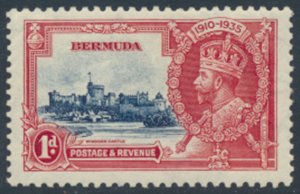 Bermuda  SC# 100   SG 94  MNH  Silver Jubilee  see details & scans