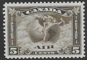 Canada C-2  1930  5 cents  VF  Mint  NH