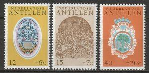 Netherlands Antilles 1975 Sc B134-6 set MNH