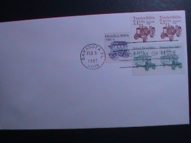 ​UNITED STATES 1987 SC# 2127 TRACTOR 1920S FDC-MNH VF WE SHIP TO WORLDWIDE.