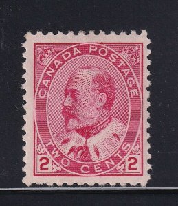 Canada Scott # 90 F-VF OG previously hinged nice color scv $ 55 ! see pic !