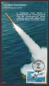 Scott #3372 US Submarine (Thresher) First Day Cover 3/7/2000 Groton Ct Stamp #2