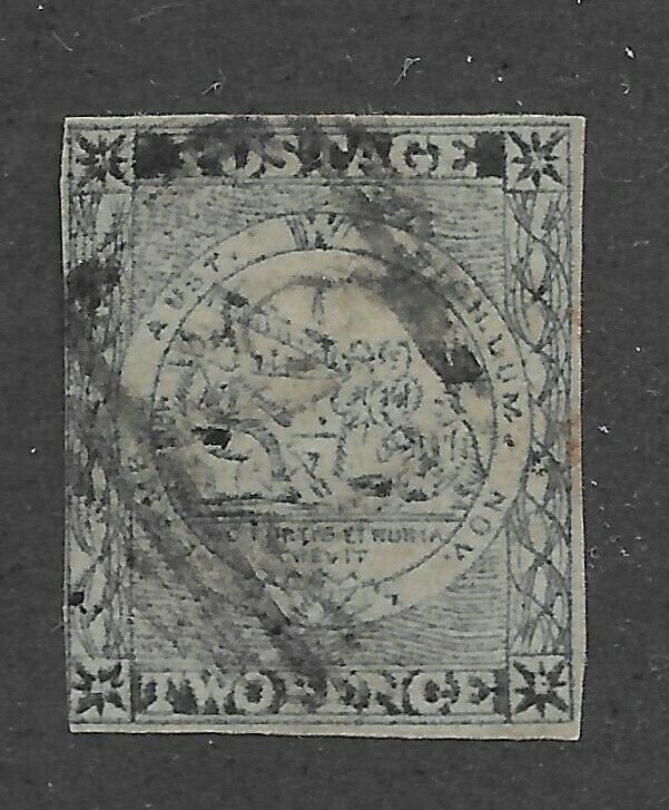 New South Wales #5 Used - Stamp CAT VALUE $425.00 