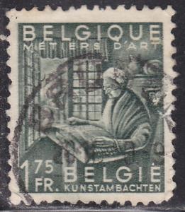 Belgium 378 Industrial Arts 1948