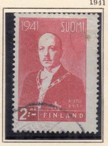 Finland 1941 Early Issue Fine Used 2mk. NW-269319