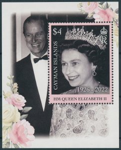 Cayman Islands Stamps 2023 MNH Queen Elizabeth II Memorial Royalty 1v M/S