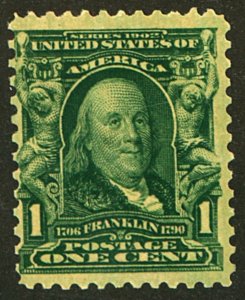 U.S. #300 MINT OG LH