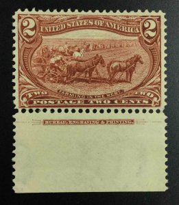 MOMEN: US STAMPS #286 MINT OG NH LOT #52987