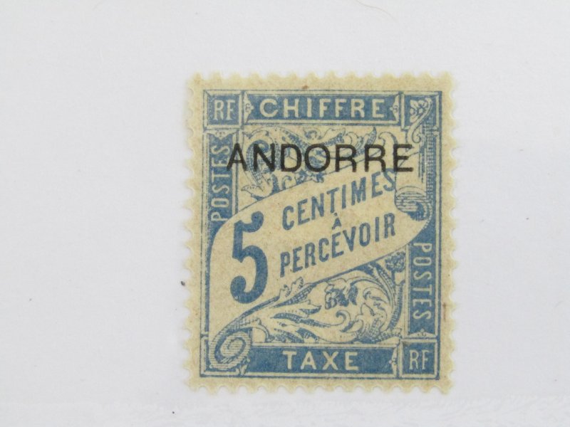 French Andorra J1