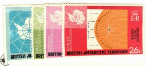 British Antarctic Territory #82-5 MNH
