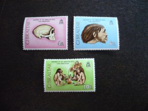 Stamps - Gibraltar - Scott# 296-298 - Mint Hinged Set of 3 Stamps