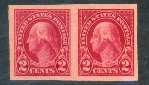 U.S. #577 MINT PAIR OG NH
