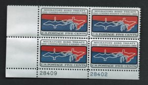 Scott# 1306   OG MNH   plate block of 4