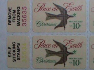 ​UNITED STATES-1974 -SC#1552 DIVE-WEATHER VANE IMPRINT PLATE BLOCK OF 4 MNH VF