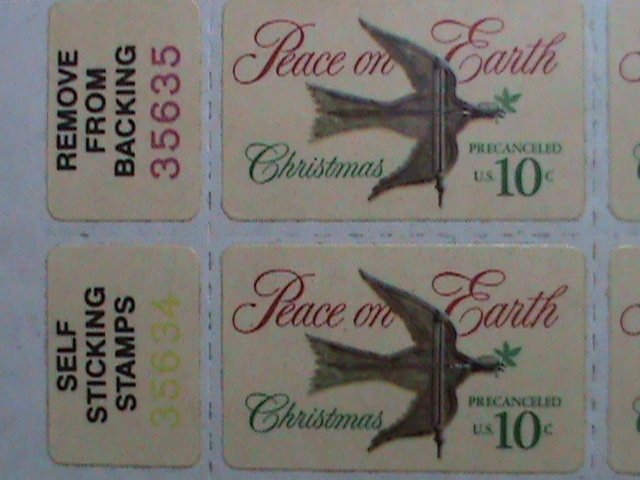 ​UNITED STATES-1974 -SC#1552 DIVE-WEATHER VANE IMPRINT PLATE BLOCK OF 4 MNH VF