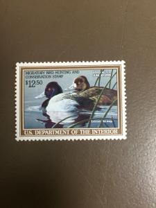 US RW56 Federal Duck Stamp - mint never hinged - very nice 1989 stamp