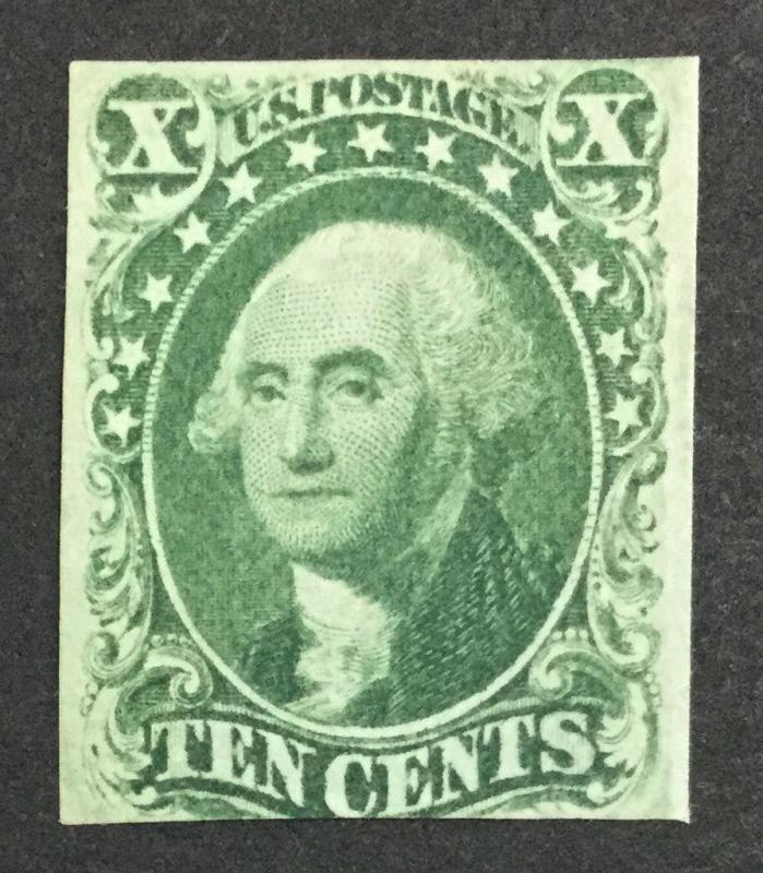 US #15 IMPERF UNUSED $1,800 LOT #463