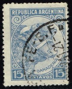 Argentina #435 Cattle; Used (0.25)