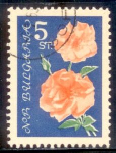 Bulgaria 1962 SC# 1214 Flowers Used CH4