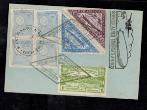 1932 Paraguay Graf Zeppelin Cover to Lorch Germany Sieger LZ 127