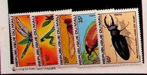 MALI Sc 280-84 NH ISSUE OF 1977 - INSECTS