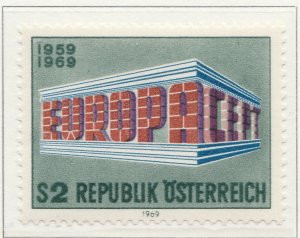 EUROPE CEPT 1969 MNH** AUSTRIA A28P1F26372-