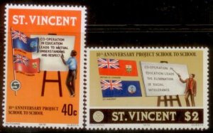 St. Vincent 1978 SC# 535-6 MNH E170