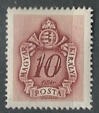 Hungary = Scott # J145 - MH