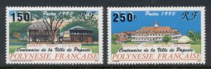 French Polynesia 1990 Pateete Village Cent. MLH