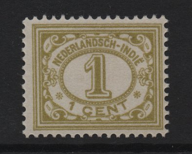 Netherlands Indies #102 MNH 1922 numerals 1c