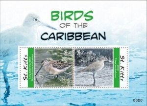 Saint Kitts 2010 - Birds - Souvenir Stamp Sheet - Scott #750 - MNH