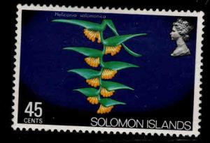 Solomon Islands Scott 308 MH* BRITISH Obliterated from design