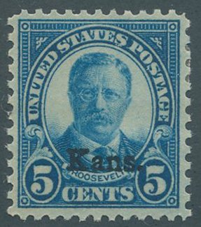 US Scott #663, Mint, VF, Hinge Remnant