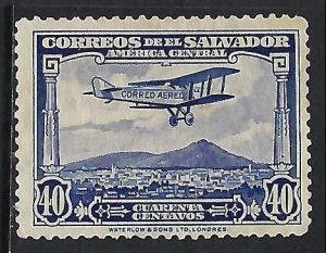 El Salvador C14 VFU AIRPLANE Z4-146-8