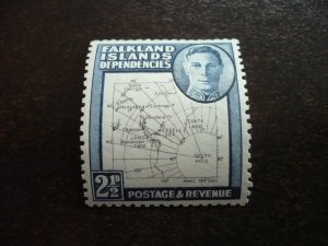 Stamps - Falkland Dependencies - Scott# IL13 - Mint Hinged Set of 1 Stamp
