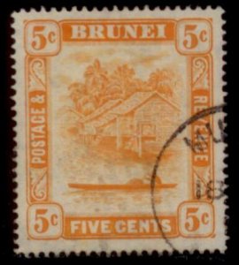 Brunei 1924 SC# 49 Used E90