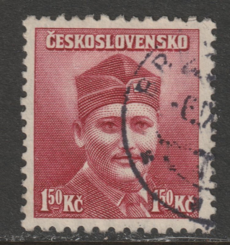 1945 Czech Rep - Sc 281 - used VF - 1 single - French Army