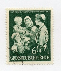 Germany 1943 Early Issue Fine Used 6pf. NW-100703