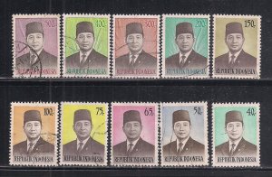 INDONESIA SC# 901-17  FVF/U 1974-76