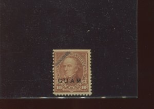 Guam Scott 8S Overprint Mint Specimen Stamp with APS Cert  (Stock Guam 8-APEX1)