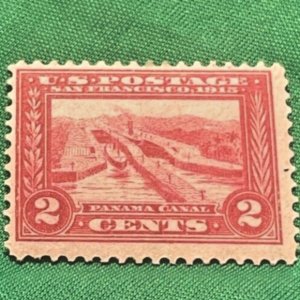 US 1915 2¢ Vintage Panama Canal Pan Pacific Expo MC