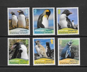 FALKLAND ISLANDS #C8-13  PENGUINS   MNH