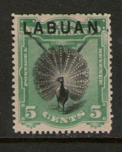 Malaya S. Setts. Labuan 1894 Sc 52 MH