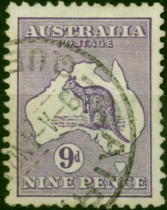 Australia 1913 9d Violet SG10 V.F.U