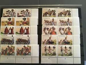 Transkei Africa Margin mint never hinged stamps pairs   R24636